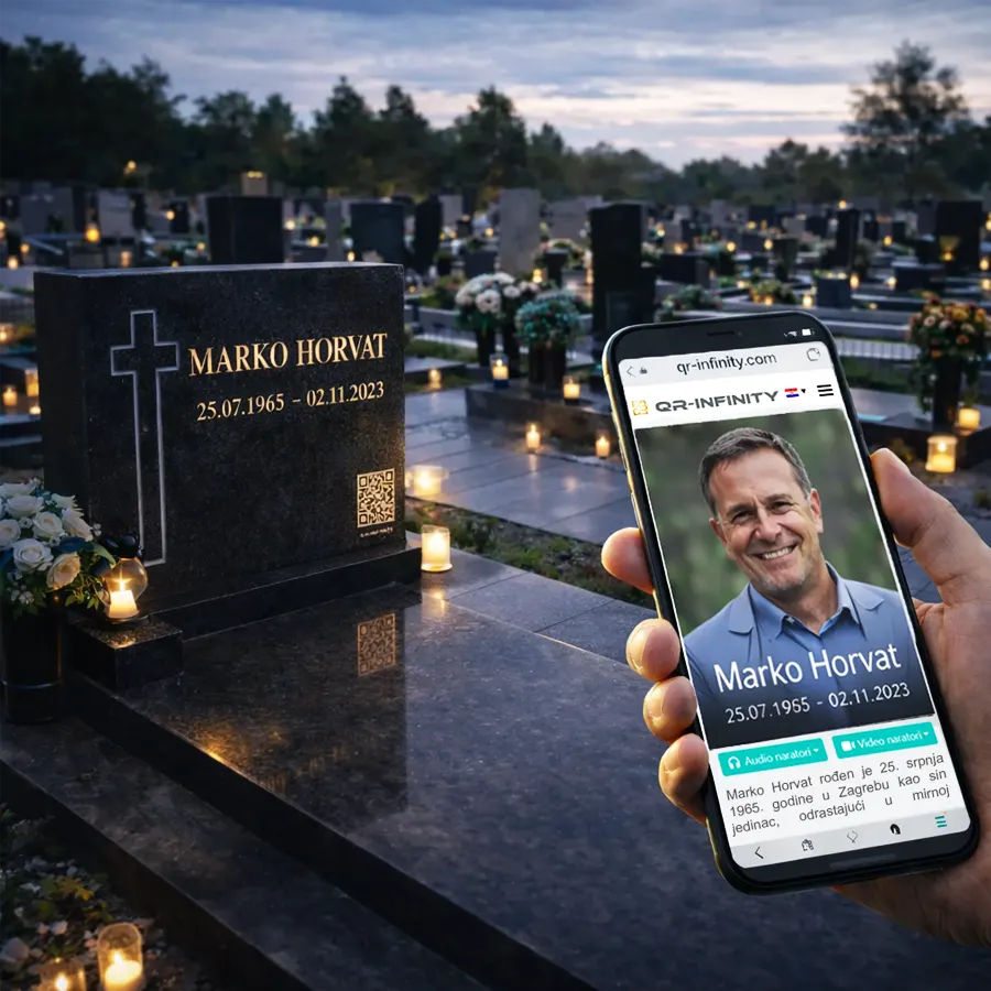 e-Memorijali – QR kod za grob