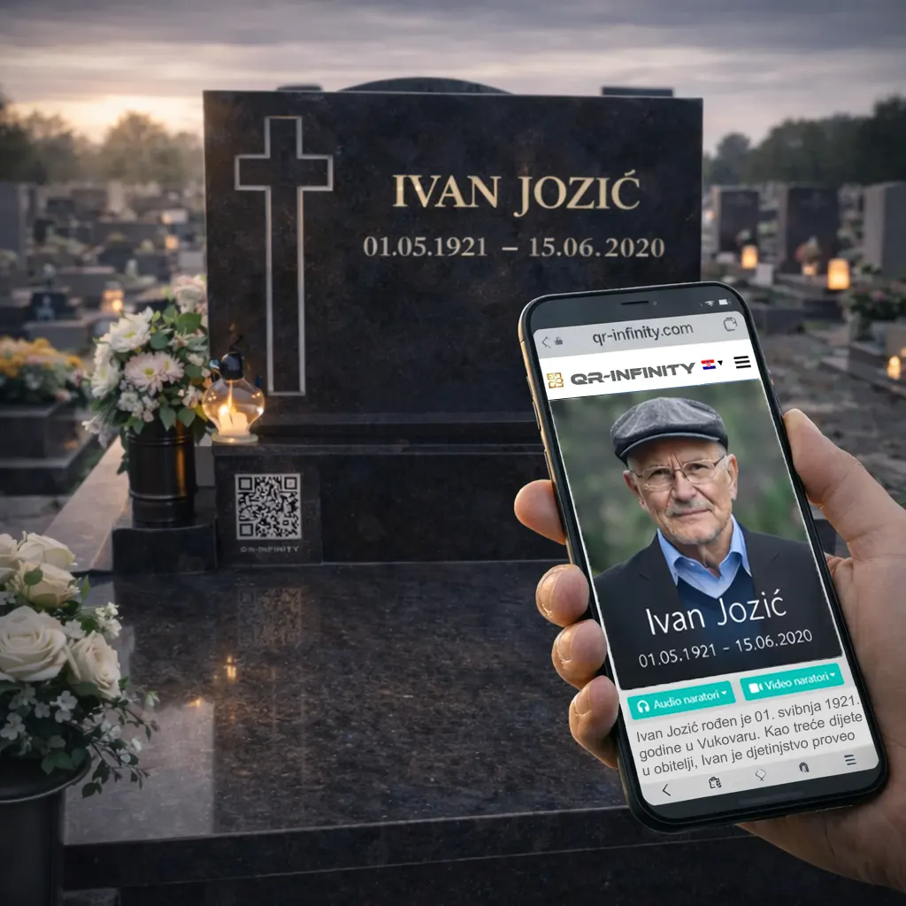 e-Memorijali – QR kodovi za grobove
