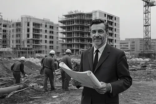 Voditelj izgradnje Novog Zagreba - 1963.